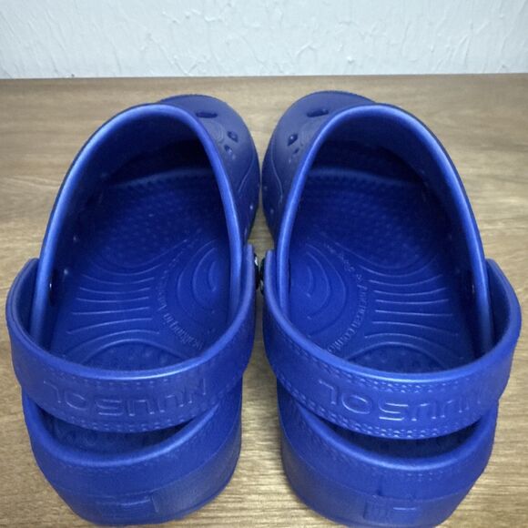 NUUSOL Unisex McCall Blue Clog Light EVASOL Foam Footwear Sandal Women 7 EUC - Picture 6 of 11